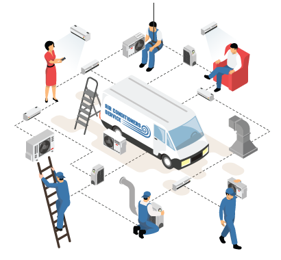 صيانة تكييف مركزي